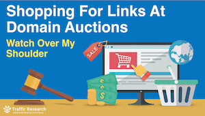 Shopping For Links At Domain Auctions video thumbnail