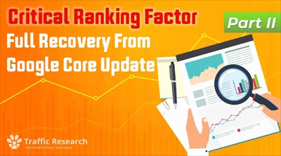 Critical Ranking Factor Full Recovery From Google Core Update video thumbnail