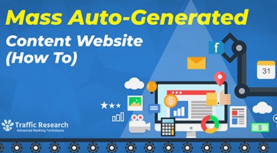 Mass Auto-Generated Content Website (How to) video thumbnail