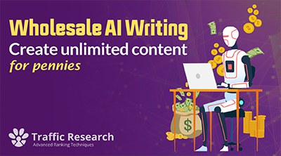 Wholesale AI Writing Create Unlimited Content For Pennies video thumbnail