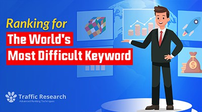 Ranking for the world's most difficult keyword video thumbnail
